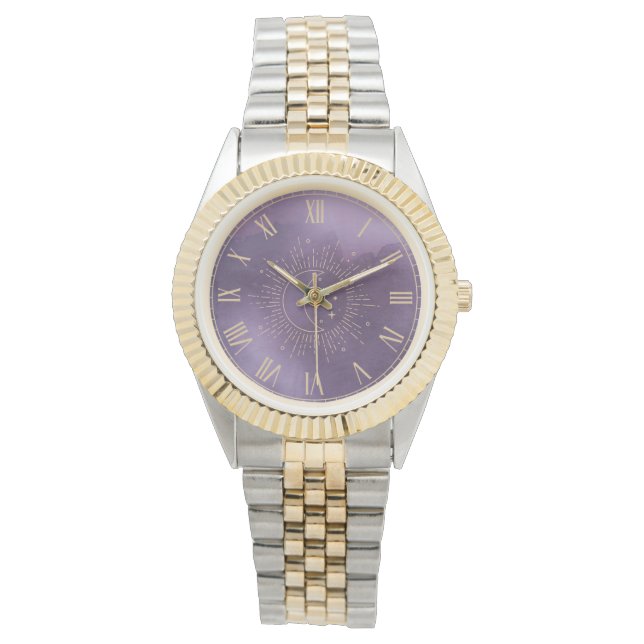 Zon en Maan Horloge (Voorkant)
