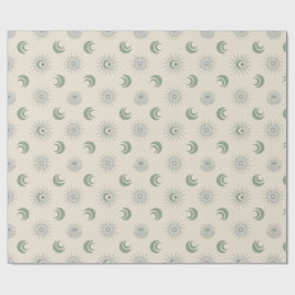 Zon en Maan in Harmonie! Cadeaupapier