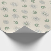 Zon en Maan in Harmonie! Cadeaupapier (Hoek)