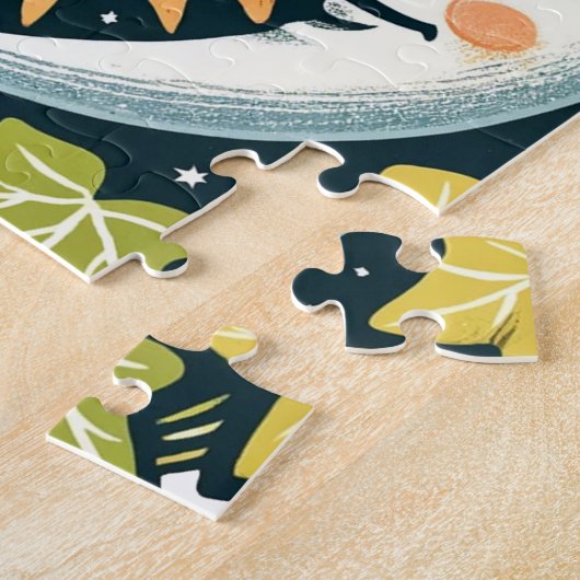 Zon en Maan Ivy Legpuzzel (Zijkant)