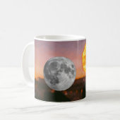 zon en maan koffiemok (Voorkant links)