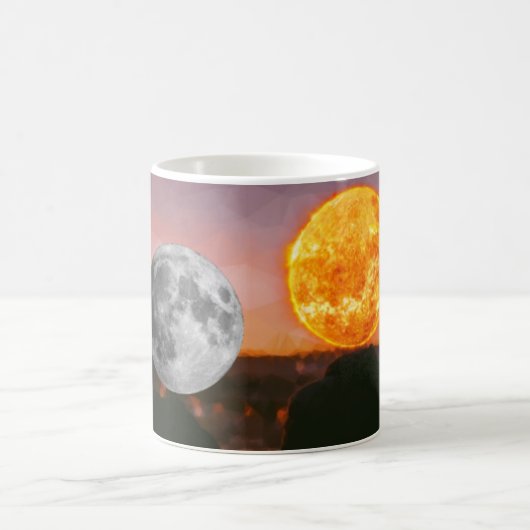 zon en maan koffiemok (Center)