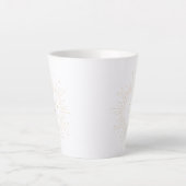Zon en Maan Latte Mok (Voorkant)