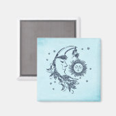 Zon en Maan Magneet (Voorkant / Achterkant)
