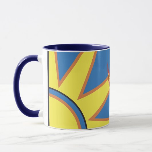 zon en maan mok (Links)