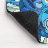 Zon en Maan Mozaïek Kunst Muismat (Hoek)