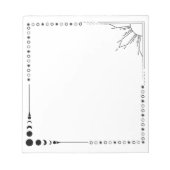 zon en maan notitieblok (Voorkant)