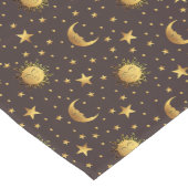 Zon en Maan Patroon Korte Tafelloper (Hoek)