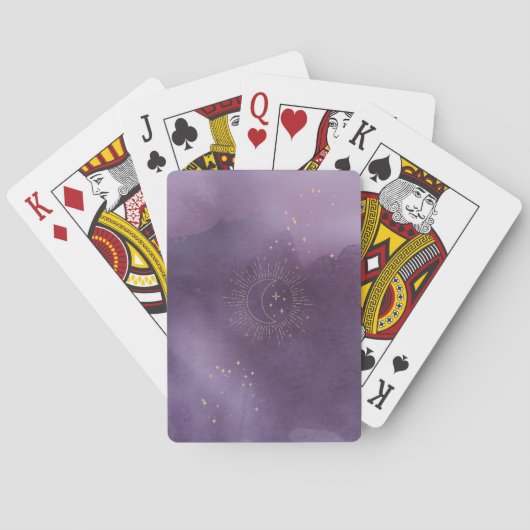 Zon en Maan Pokerkaarten (Achterkant)
