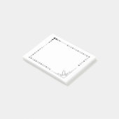 Zon en maan posten het post-it® notes (Schuin)