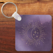 Zon en Maan Sleutelhanger (Voorkant)