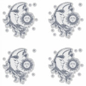 Zon en Maan Sticker (Voorkant)