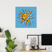 Zon en Maan Sunshine MoonKind Poster (Thuiskantoor)