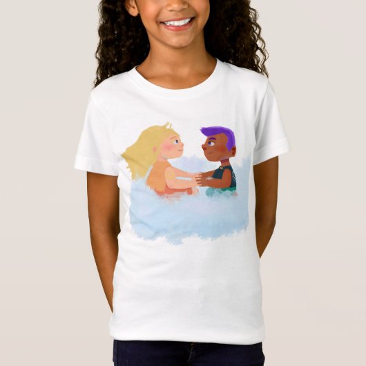 Zon en maan t-shirt (Voorkant)