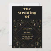 Zon en Maan Tarot Kaart Bruiloft (Voorkant)