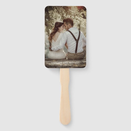 Zon en maan tijdloos programma Fan Handwaaier (Achterkant)