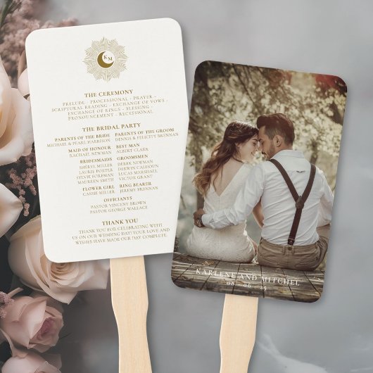 Zon en maan tijdloos programma Fan Handwaaier