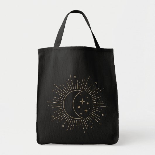 Zon en Maan Tote Bag (Voorkant)