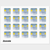 Zon en Maan Twin Sticker (Vel)