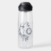 Zon en Maan Waterfles (Achterkant)