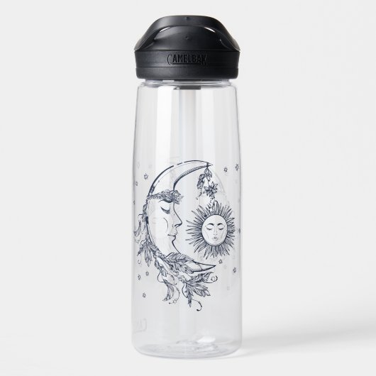 Zon en Maan Waterfles (Achterkant)