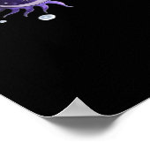 Zon en Maan Whimsigothic Gothic Witchy Witch Poster (Hoek)