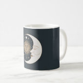 Zon- en maanbalans koffiemok (Voorkant rechts)