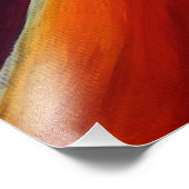 Zon- en maankus foto afdruk (Hoek)