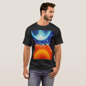 Zon- en maankus t-shirt (Voorkant volledig)