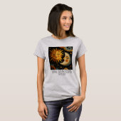 Zon- en maansverduistering t-shirt (Voorkant volledig)