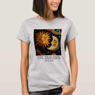 Zon- en maansverduistering t-shirt