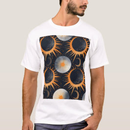 Zon- en maansverduistering t-shirt