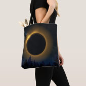 Zon- en maansverduistering tote bag (Dichtbij)