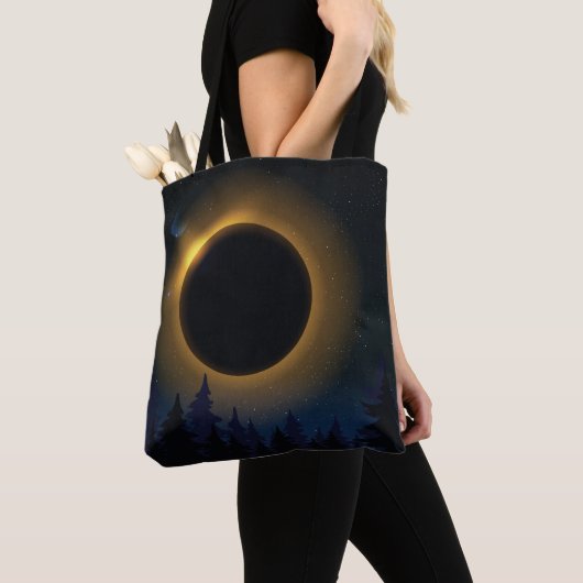 Zon- en maansverduistering tote bag (Dichtbij)