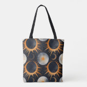 Zon- en maansverduistering tote bag (Achterkant)