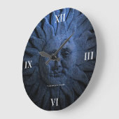 Zon en Mon Grote Muurklok Grote Klok (Hoek)