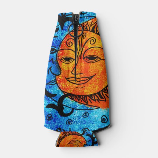 Zon en Moon Fles en Koelbox Flesjeskoeler (Achterkant)