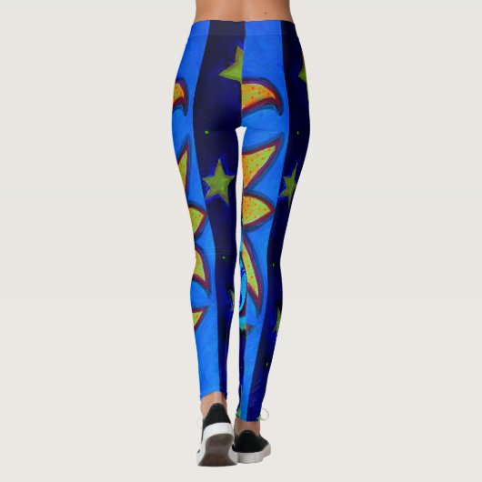 ZON- EN MOON-KOUPLE TERMIJN LEGGINGS (Achterkant)