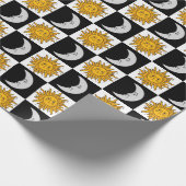Zon- en Moon-kringlooppapier Cadeaupapier (Hoek)