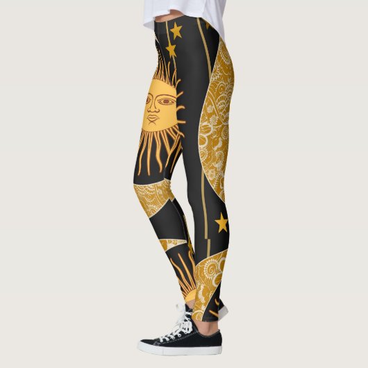 Zon en Moon Night of Day Draag Leggings (Links)