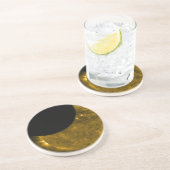 Zon- en Moon Sandstone-Onderzetter Zandsteen Onderzetter (Zijkant)