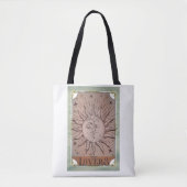 zon- en moondualiteit overtreft Tarot Card Art Tote Bag (Voorkant)