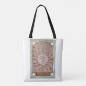 zon- en moondualiteit overtreft Tarot Card Art Tote Bag (Achterkant)