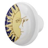 Zon- en moonzijdedeuren of -putjes keramische knop (Rechts)