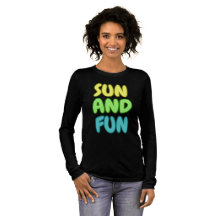 Zon En Plezier Lange Mouwen Shirt