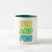 Zon En Plezier Mok (Midden)