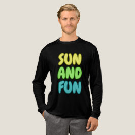 Zon En Plezier Shirt Met Lange Mouwen