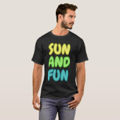 Zon En Plezier T-Shirt (Voorkant volledig)