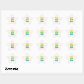 Zon En Pret Ster Sticker (Vel)