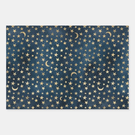 Zon- en staartwapbladen inpakpapier vel (Voorkant 2)